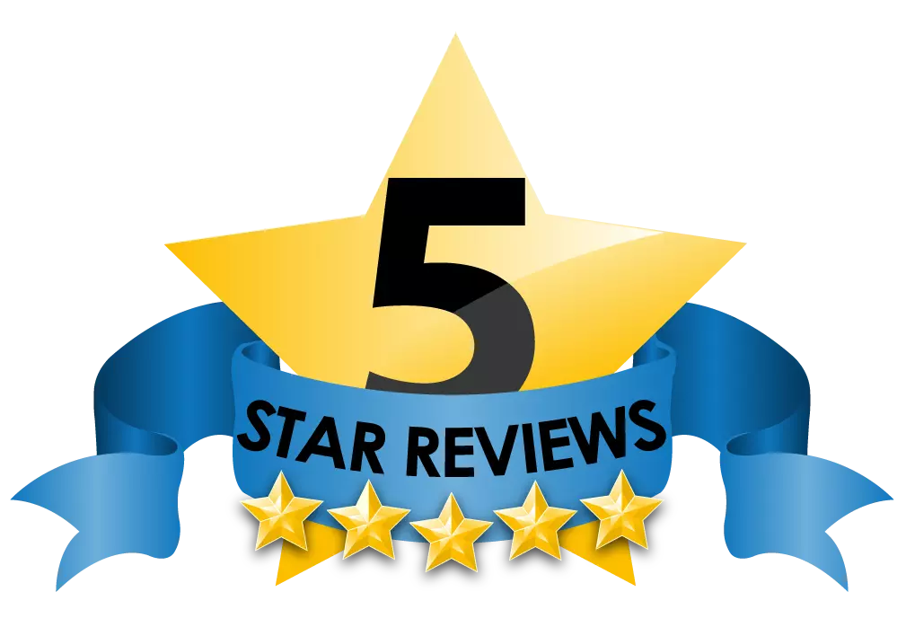 5 STAR reviews